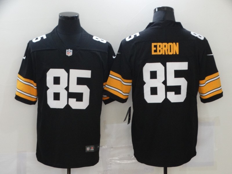 Men's Pittsburgh Steelers Eric Ebron #85 Black Jersey